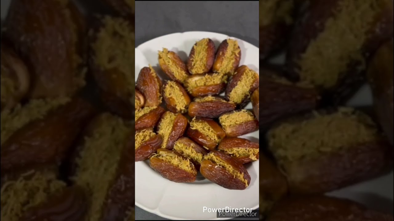 طريقة تحضير تمر محشي بحشوة لذيذة جداً ومغطى بشوكولا 
