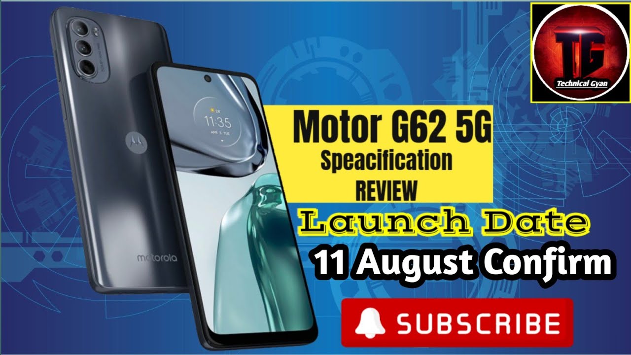 Moto G62 5G ! || August Upcoming Smart phone || @Technicalgyan00