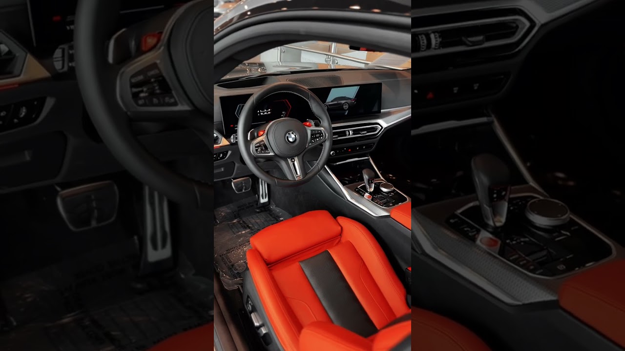 The 2024 BMW M4 | Skyscraper Grey and Fiona Red 👌