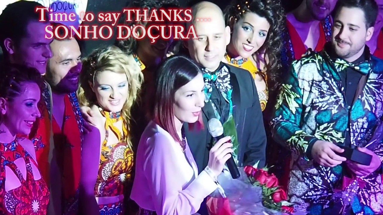 SONHO DOÇURA 2017  (Maldiva disco - Valencia): final of Gala presentation 🎥💃🇪🇦🎉