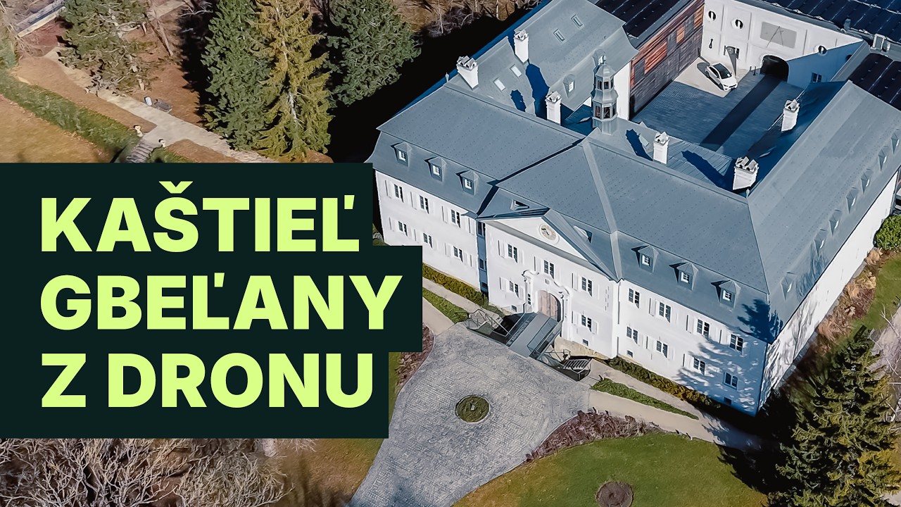 Château Gbeľany | Letecké zábery z dronu | Aerial Drone Footage Slovakia