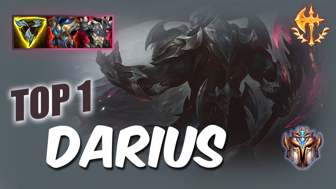 [Wild Rift] Darius TOP 1 - S10 Challenger ranked game + build