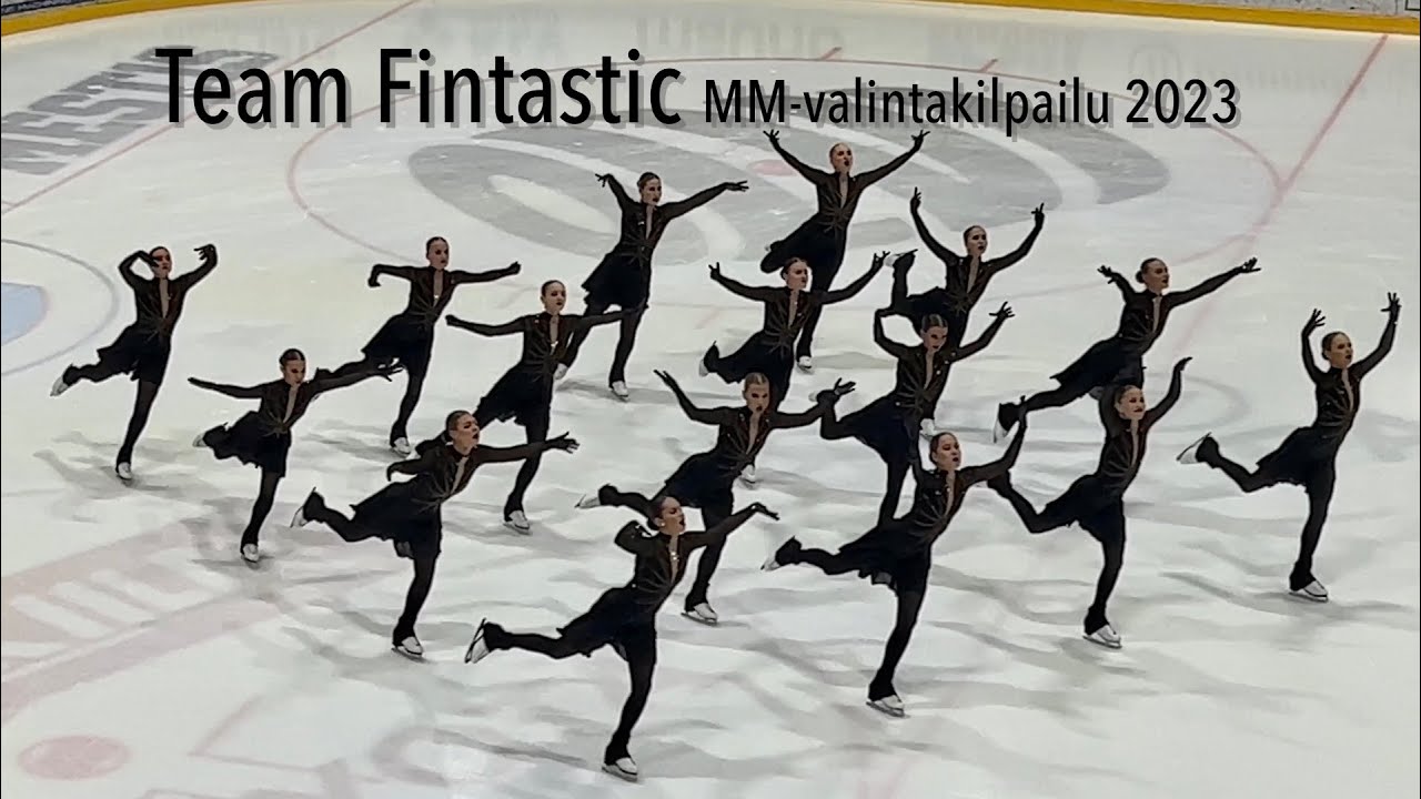 Team Fintastic - Junior Worlds qualifications 2023 - Synchronized skating short program