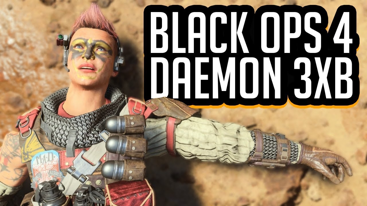 DAEMON 3XB SMG IS TE SLAP! (COD: Black Ops 4)