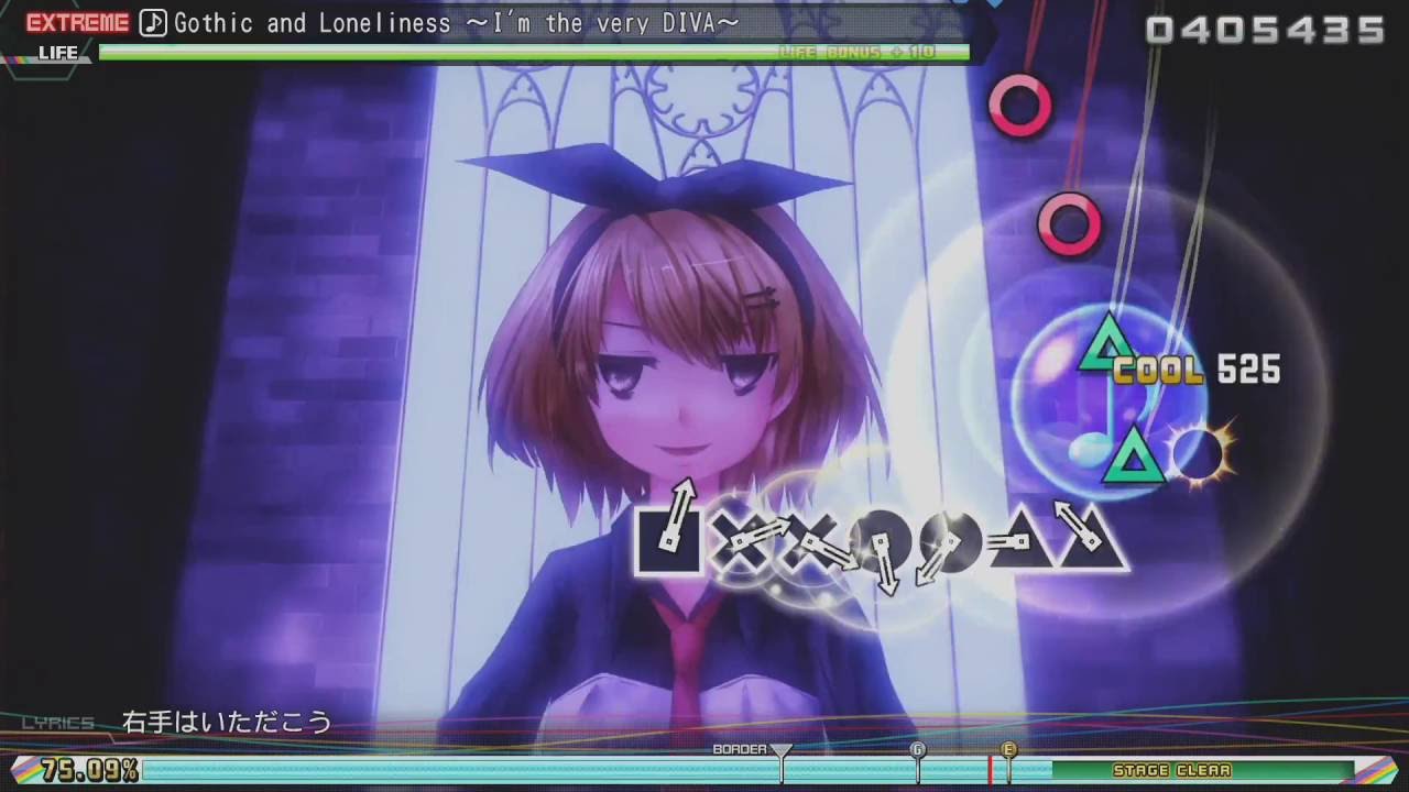 9★【鏡音リン】Gothic and Loneliness ~I'm the very DIVA~ Extreme Perfect 【Project DIVA Future Tone PS4】