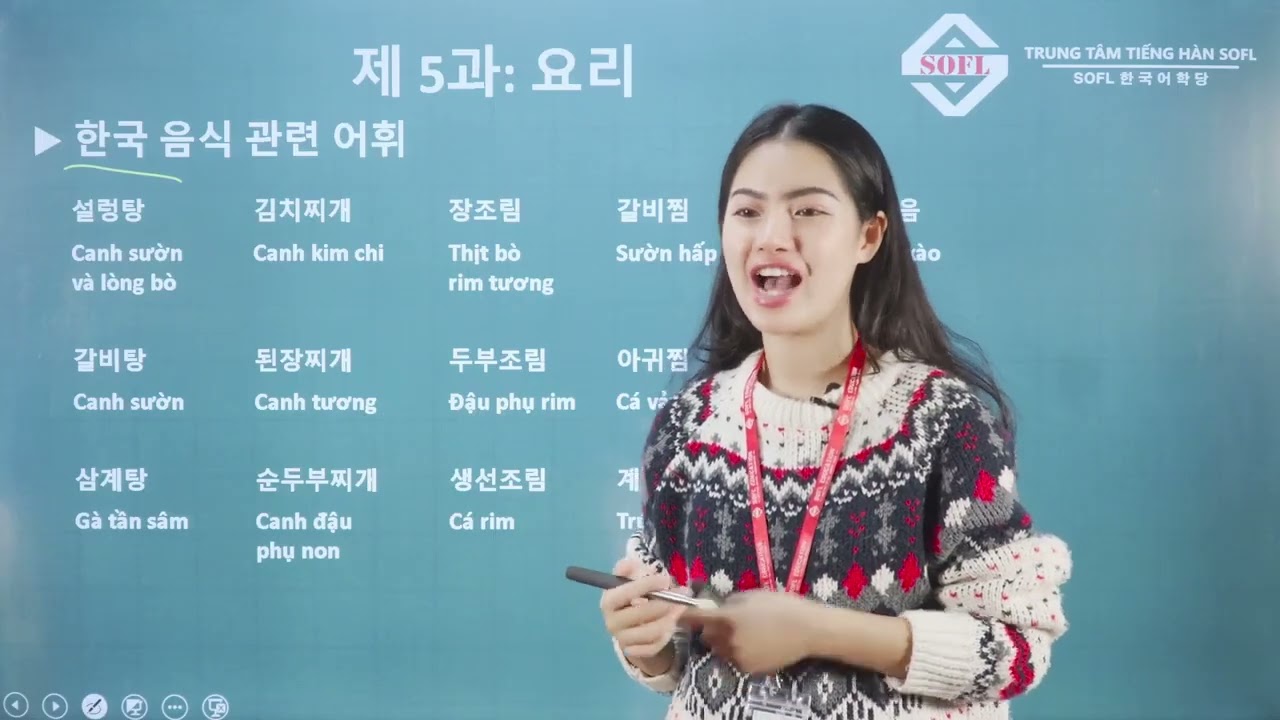 [TOPIK 3] Từ vựng tiếng Hàn trung cấp 3 - Bài 5 | TIẾNG HÀN SOFL