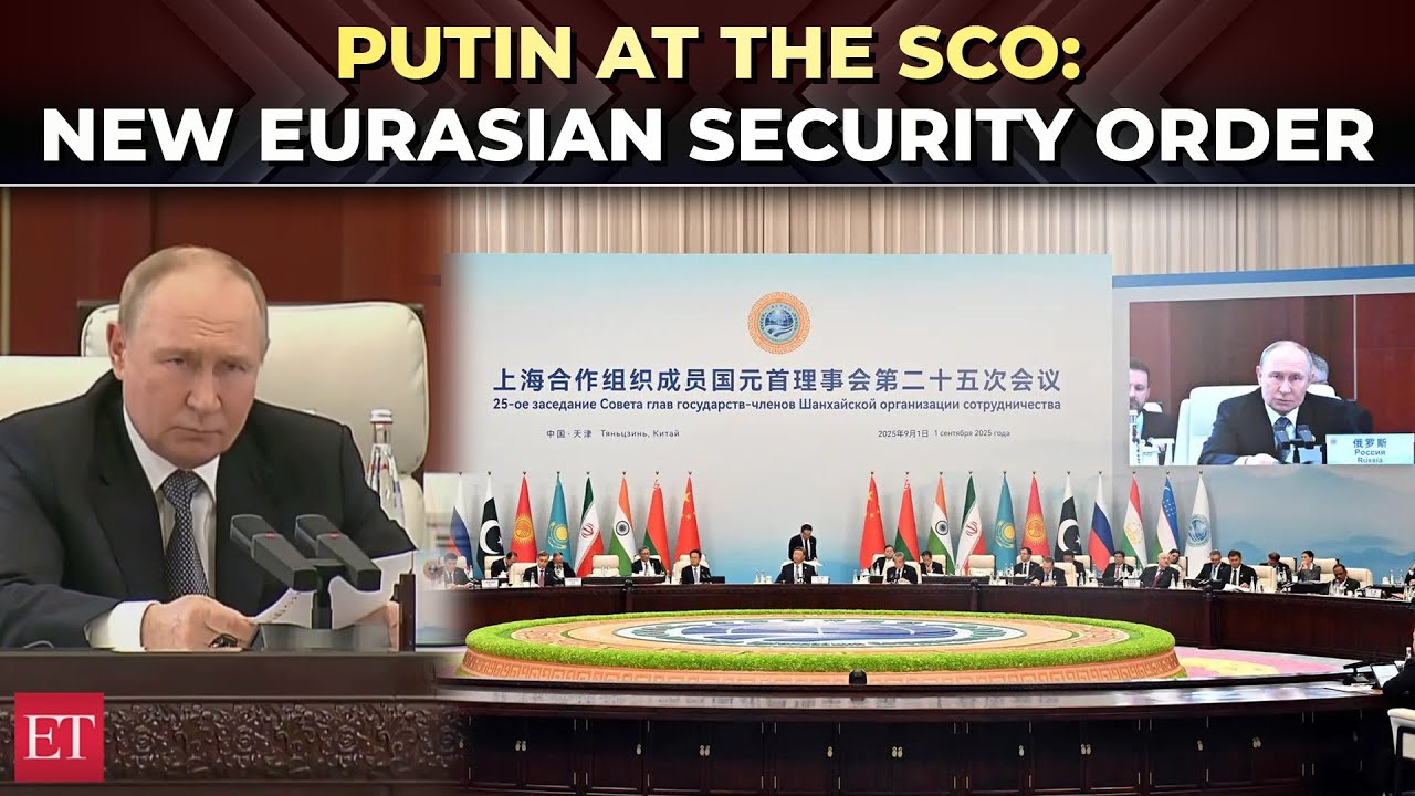 New Eurasian security order beyond Euro-Atlantic models; Putin at SCO Summit