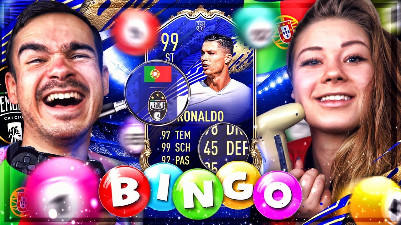 FIFA 20 : CRISTIANO RONALDO 99 TOTY FIFA BINGO !! 🔥😱