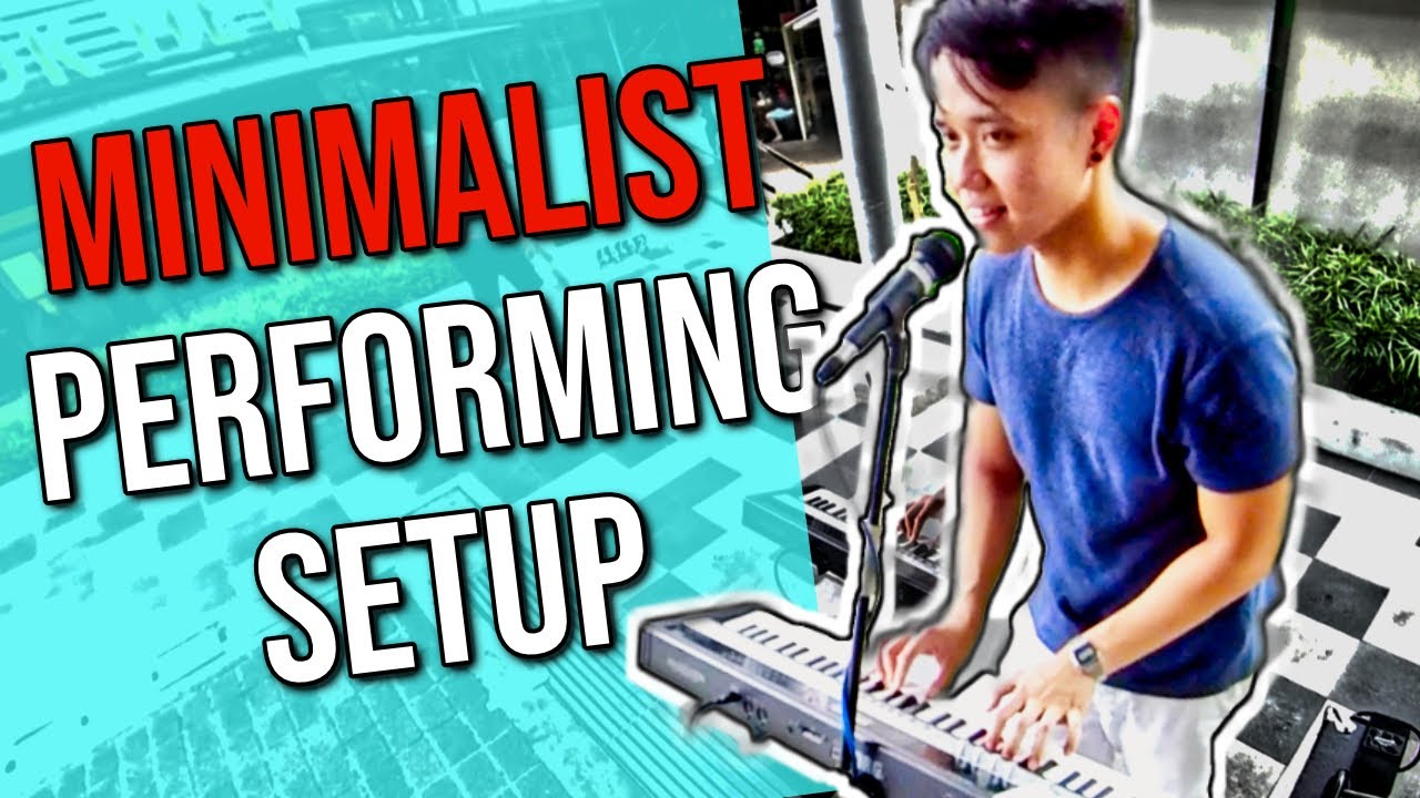 Korg MicroStation & Mackie FreePlay - Great Busking Setup!