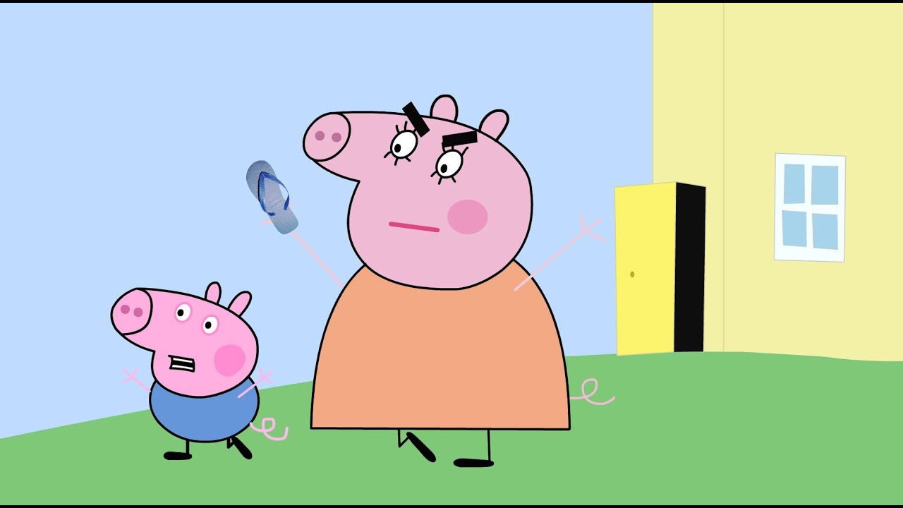 ME ECHARON DE CASA 😞😭 #peppapig