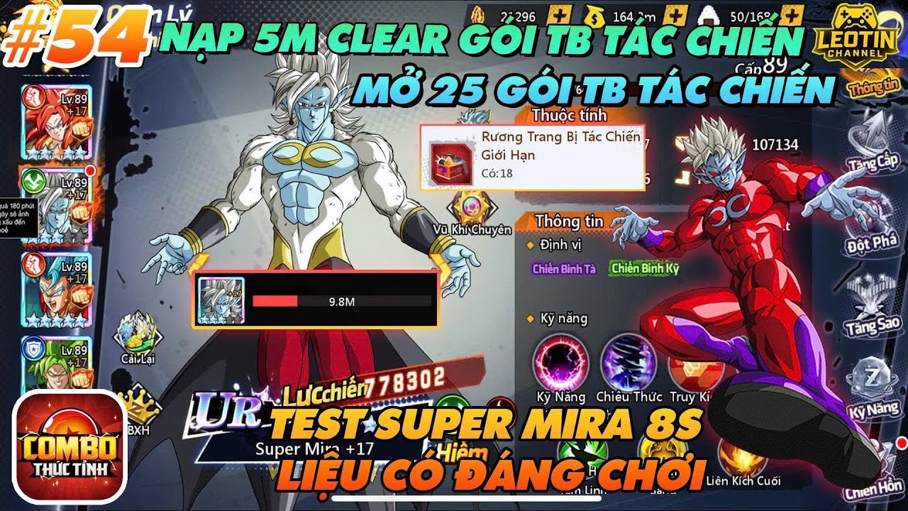 COMBO THỨC TỈNH - #54 MỞ 25 GÓI TRANG BỊ TÁC CHIẾN GIÁ 1 CỦ - SUPER MIRA LIỆU CÓ ĐÁNG CHƠI HAY KO?