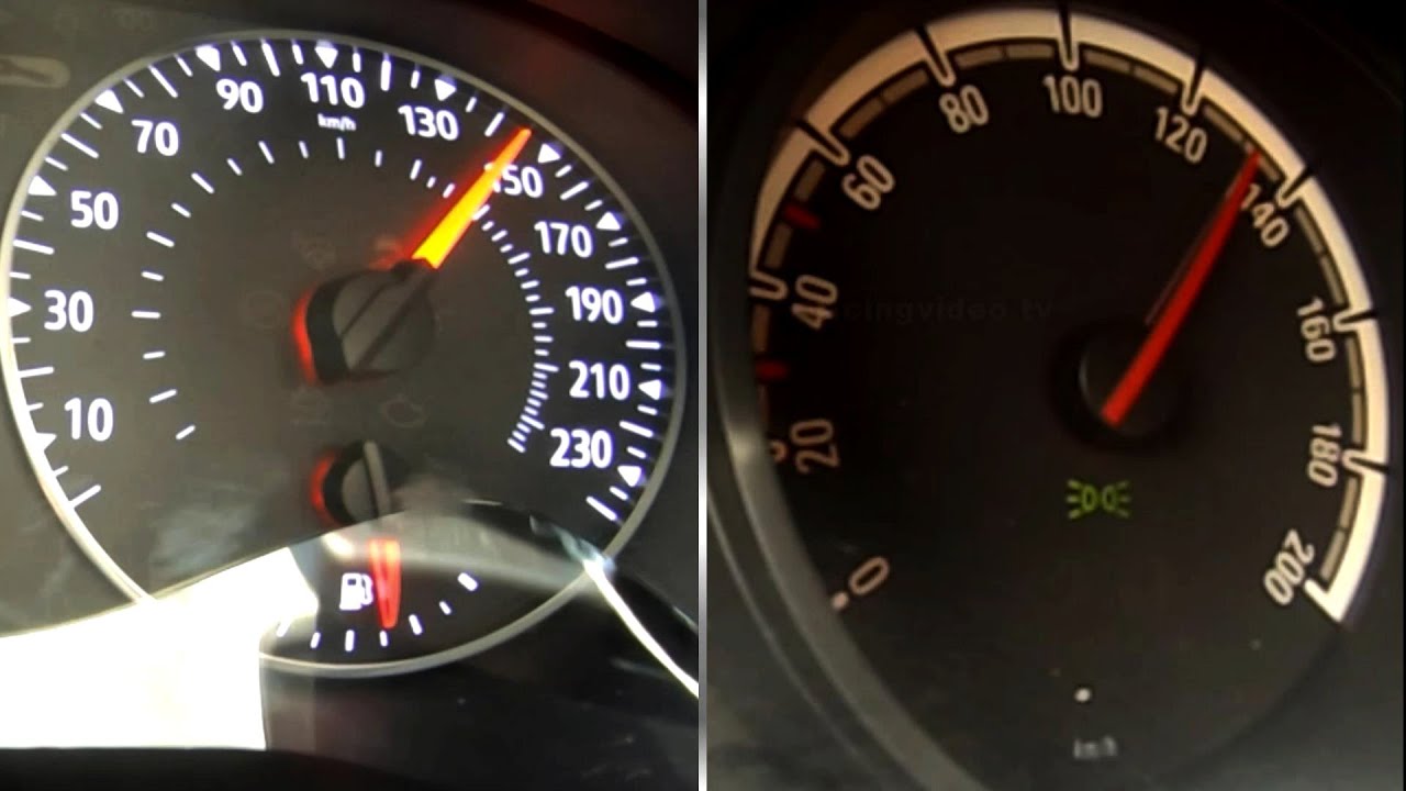 Renault Clio 1.0 Tce vs Opel Corsa 1.2 Twinport | Accalaration Chalance
