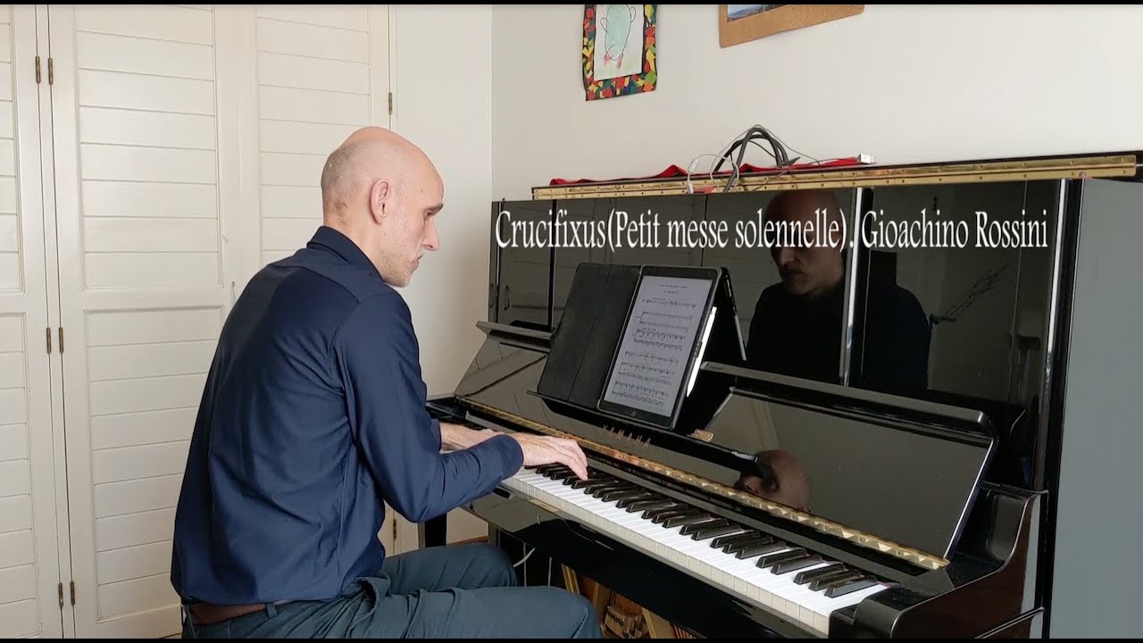 Crucifixus - Rossini - karaoke - accompaniment