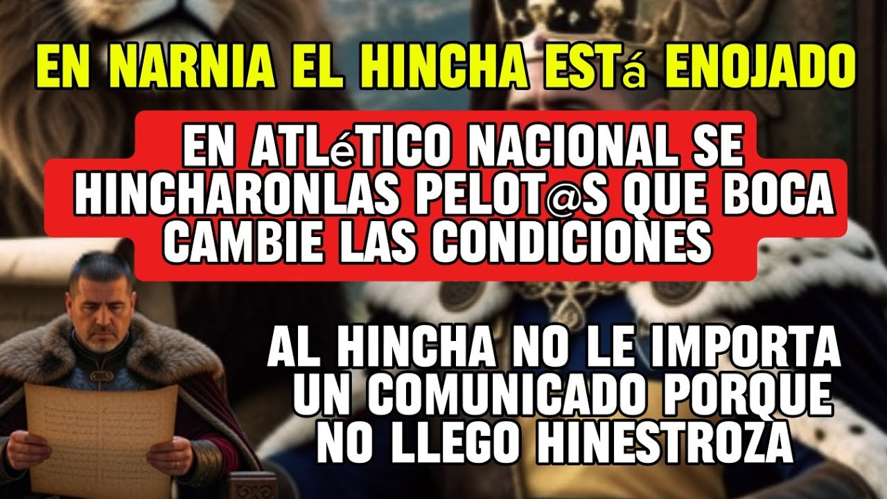 ¡En NARNIA el hincha de BOCA esta enojado!