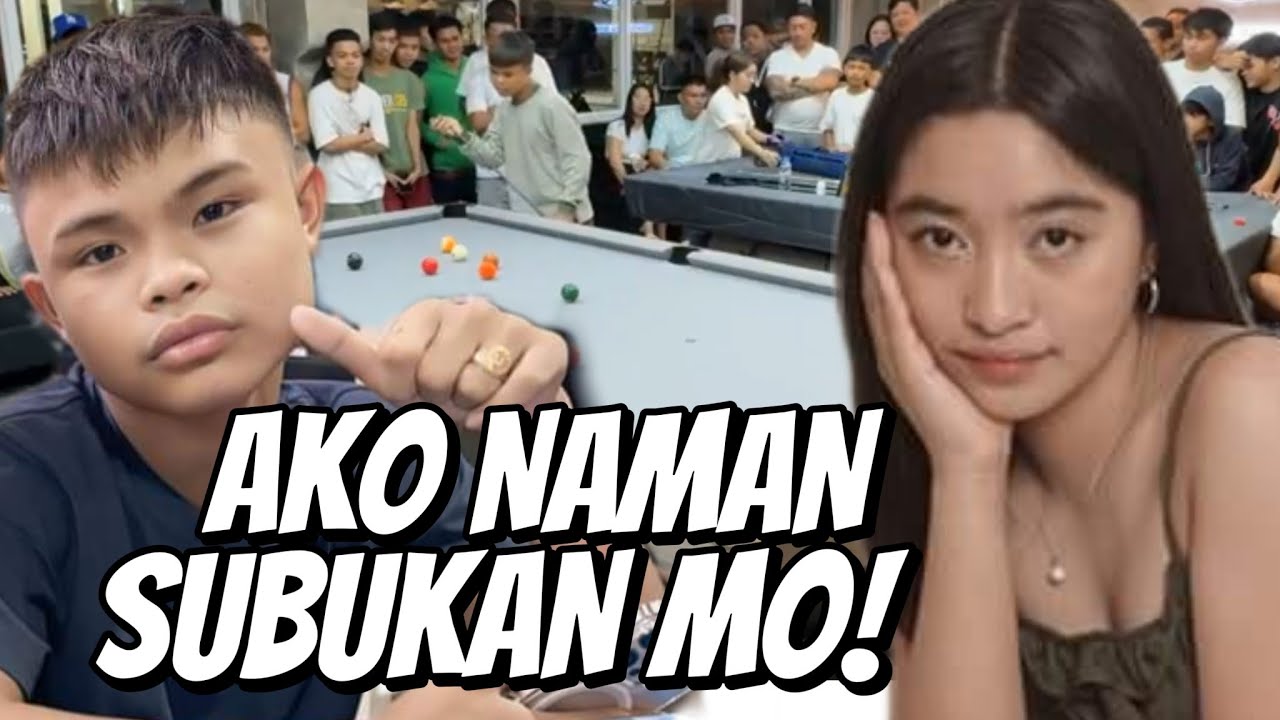 PINATULAN NA SAWAKAS BABAENG TIRADOR NA MAGALING AT MALAKAS MAG BILYAR | PINARTIDAHAN NA NI JAYBEE