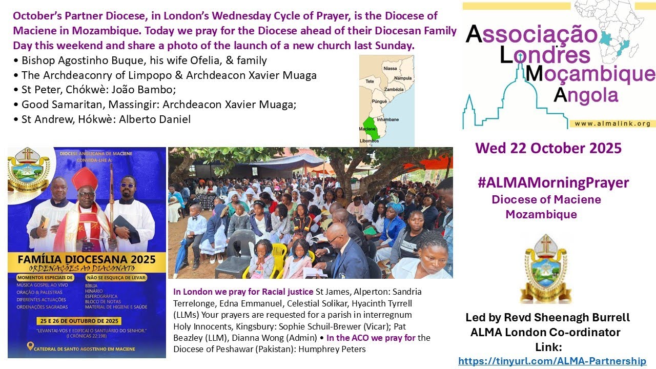 ALMA Morning Prayer Wednesday 22 October 2025