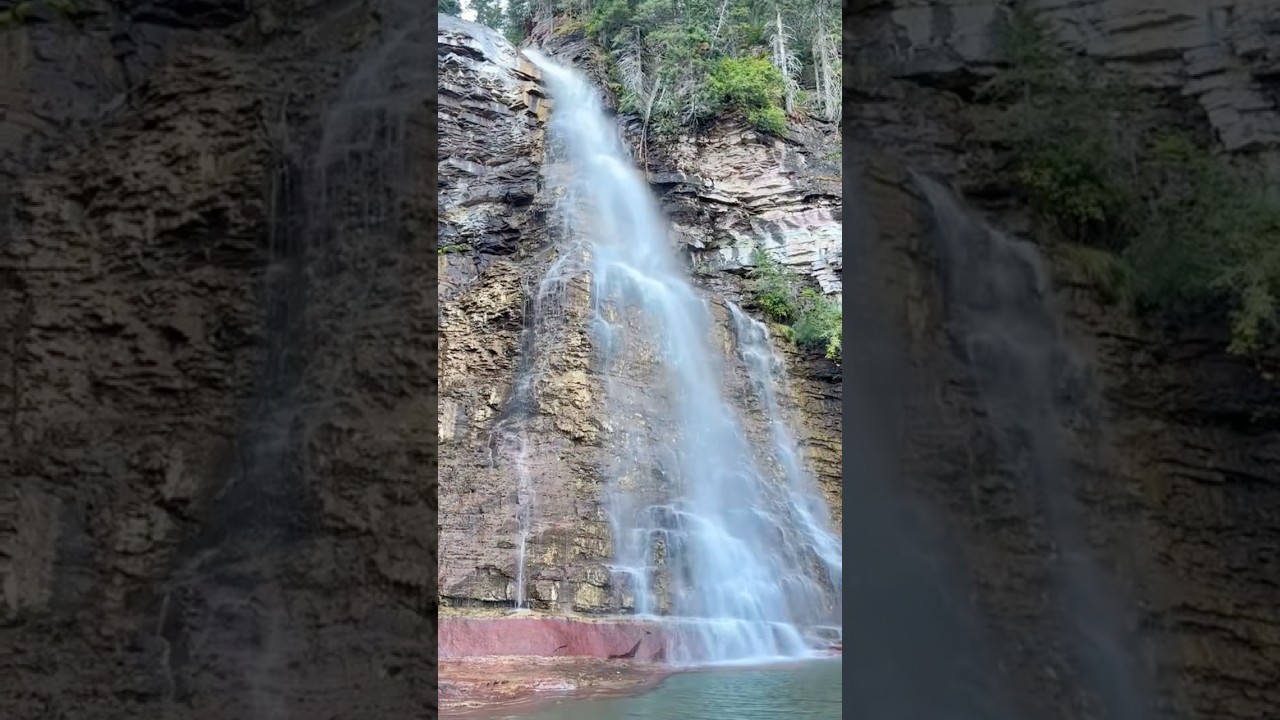 Это самый высокий водопад, к которому я когда-либо поднимался! #hiking #travelvlogger #nationalpa...
