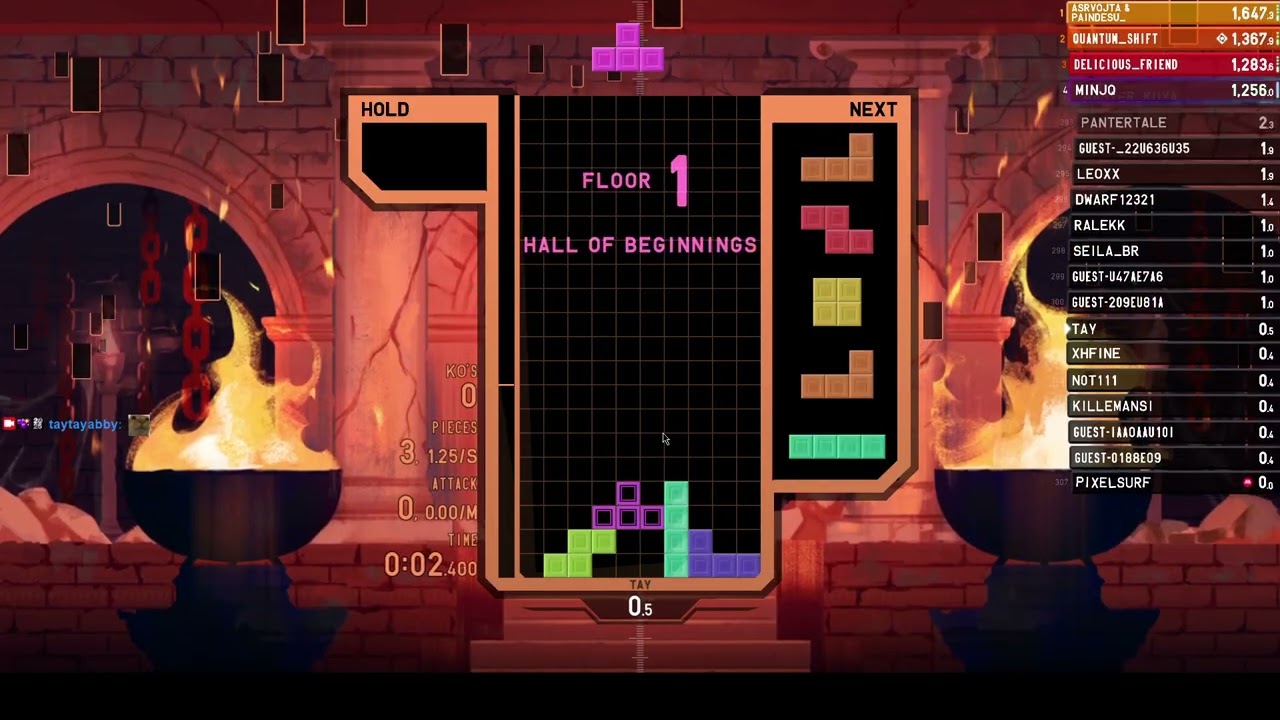 [TWITCH] The never-ending torment of not getting floor 9, also I played tetra league