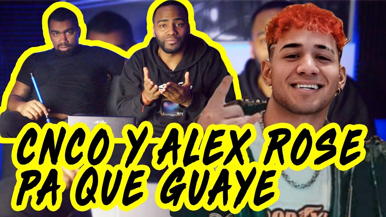Alex Rose, CNCO   Pa' Que Guaye (Reaccion) NYC Fumando Hookah