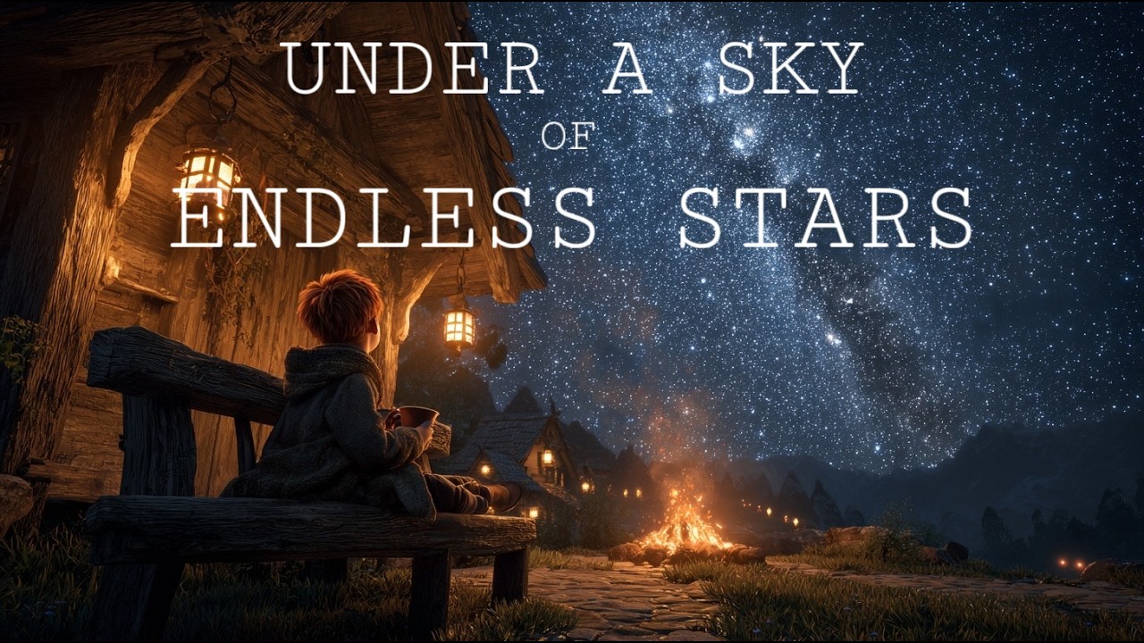 Under a Sky of Endless Stars ✨ Medieval Fantasy Ambient for Focus & Rest | 1 Hour