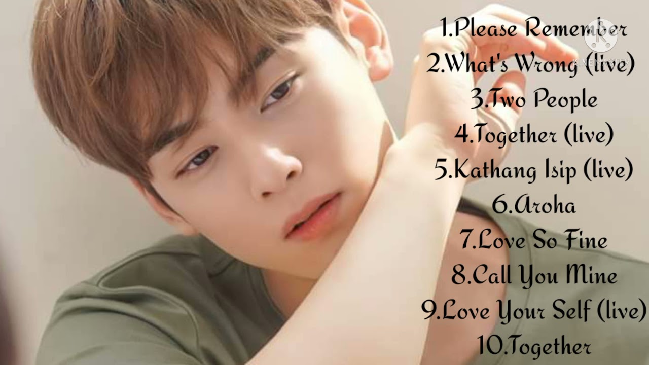 Cha EunWoo (차은우) Playlist Song