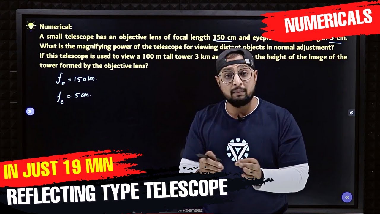 30. Chapter -9 Ray Optics | Optical Instrument Numericals | Physics Baba 2.0