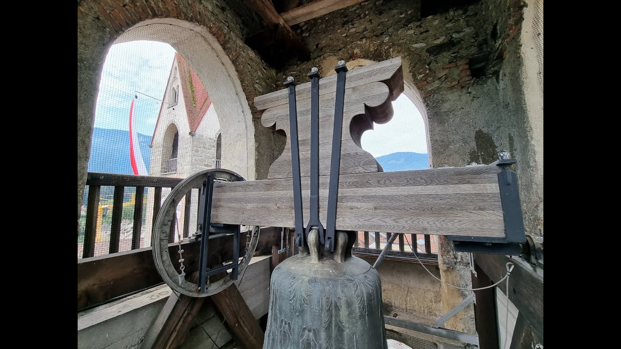St. Lorenzen im Pustertal (Südtirol/BZ - I) Geläute der Pfarrkirche zum Hl. Laurentius