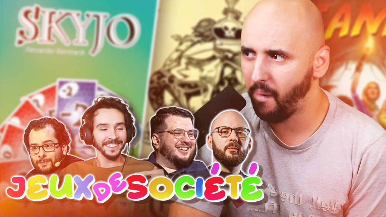 JEUX DE SOCIÉTÉ EN VRAC avec Domingo, Xari, Lowan & Tweekz - Skyjo, Citadelles & Diamant