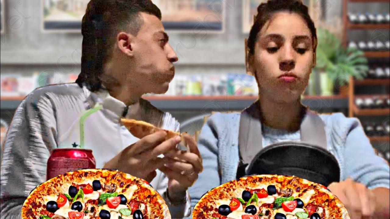 أية 👩طبقات 😳الحوكم  🙏دبا تحادي بيتزا 🍕 لي خسر⛔️ حكمو عليه 😱هدشي بزفف 😂ههه