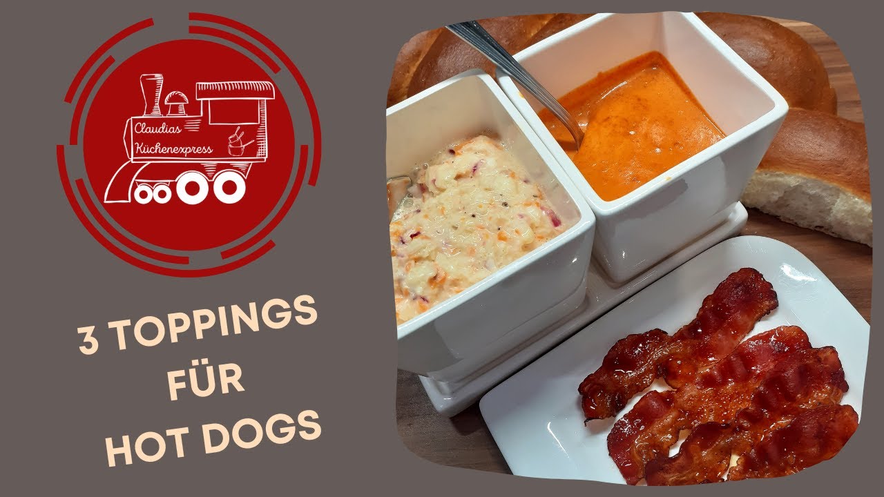 🌭 HOT DOG - TOPPINGS ... Thermomix® TM6,TM5, TM31
