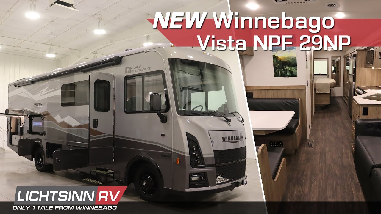 New 2025 Winnebago Vista NPF Limited Edition 29NP - Class A Gas Motor Home - LichtsinnRV.com
