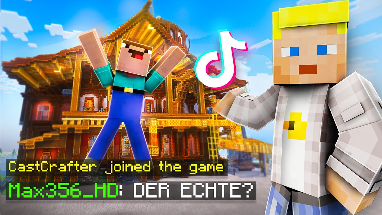 ICH JOINE AUF FAKE CRAFTATTACK SERVER (VON TIKTOK)