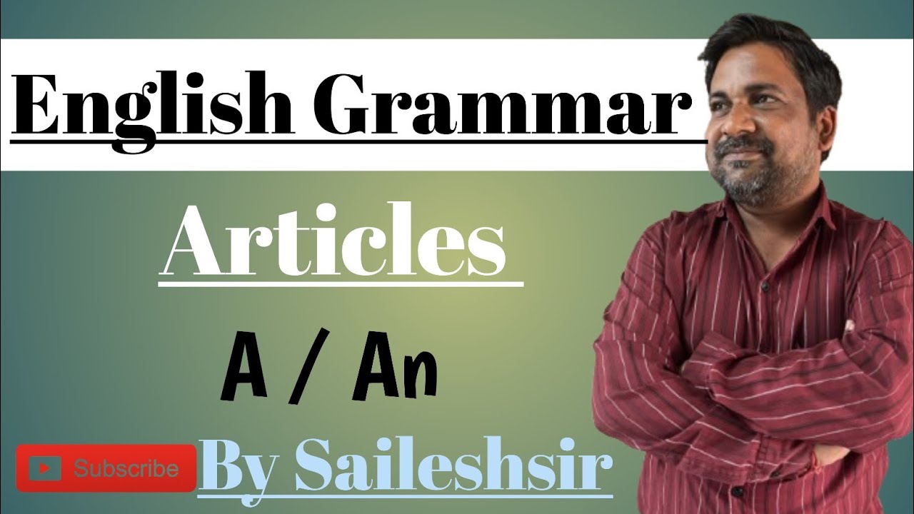 English Grammar | Articles| Most Imp Articles 