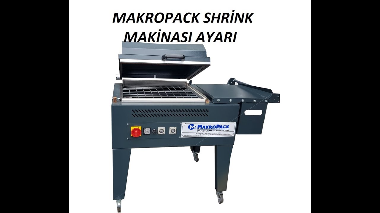 Manuel Kapaklı Shrink Makinesi Nasıl Kullanılır ? Shrink Naylonu Nasıl Takılmalı?