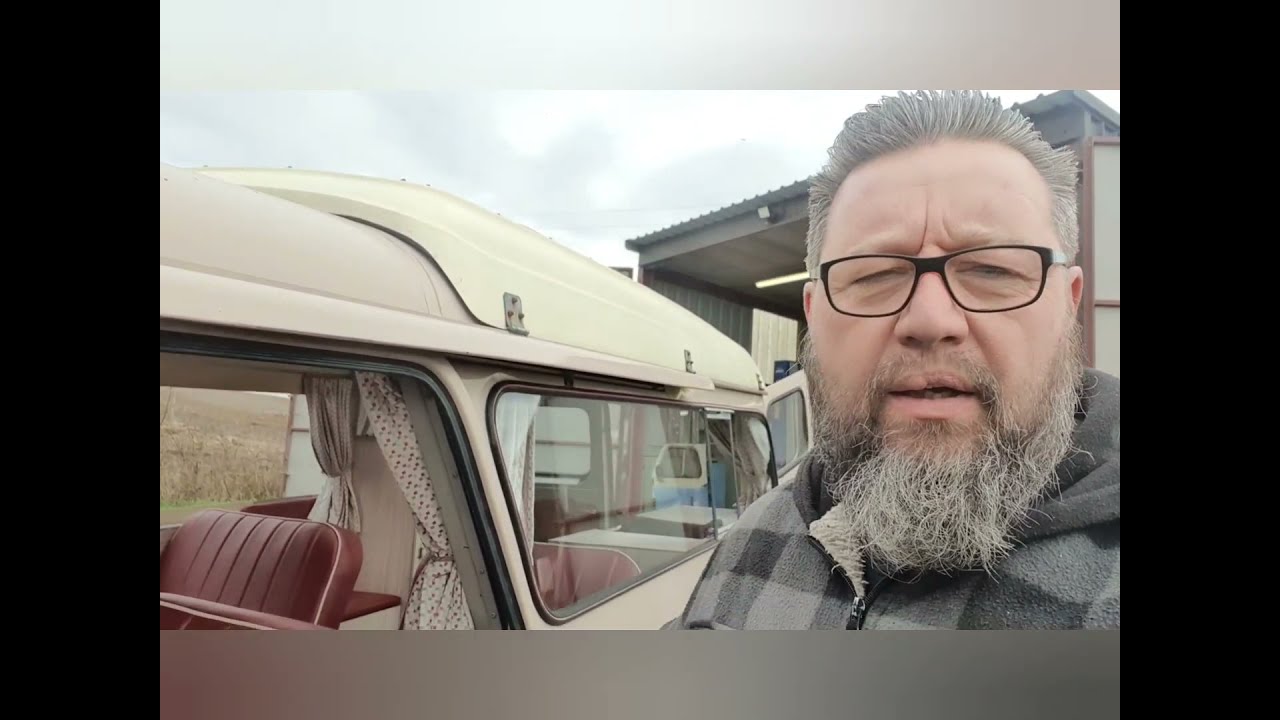 vandalised van ! (bedford ca dormobile)