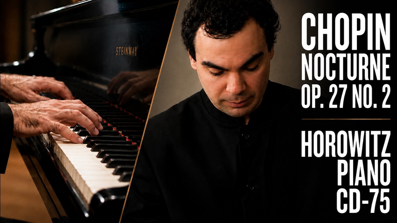Chopin Nocturne op. 27 no. 2 in D-flat major - Played on CD-75 