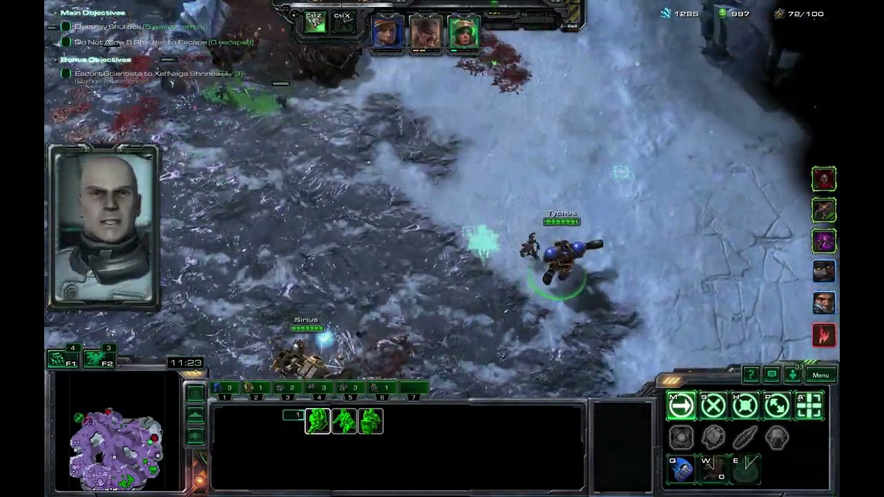 SC2 Tychus COOP (P1) | Mutation: Endless Infection, no Deaths  | Random Brutal | #starcraft2