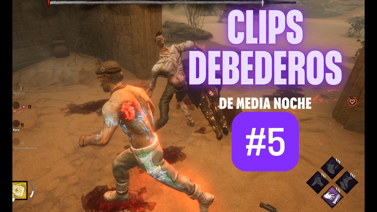 CLIPS DEBEDEROS DE MEDIA NOCHE 5 #deadbydaylight