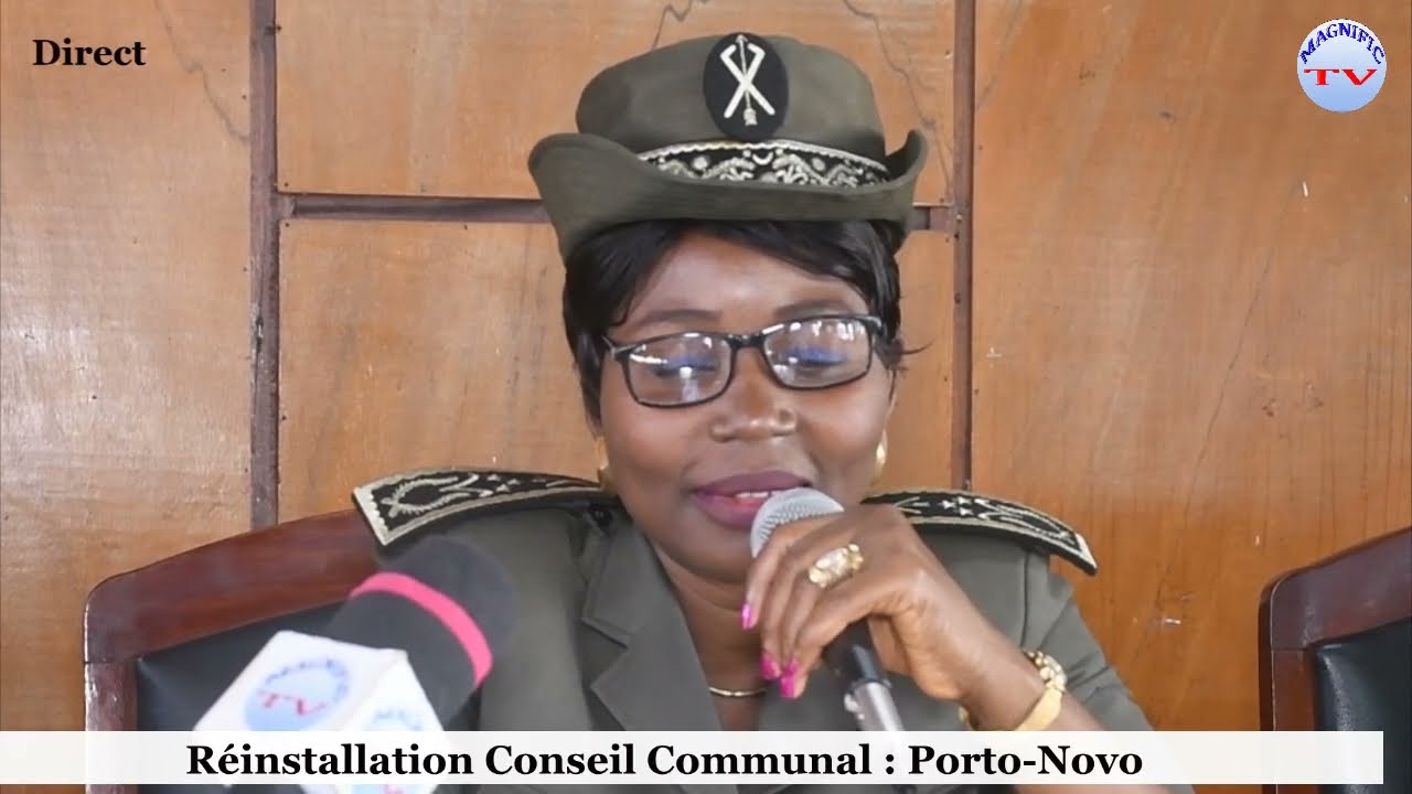 Réinstallation Conseil Communal de Porto-Novo