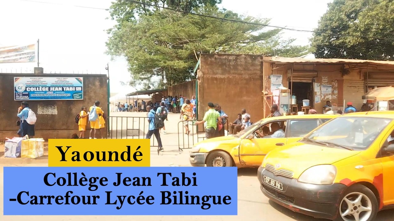 Immersion à Yaoundé : Exploration des quartiers de College Jean Tabi à Carrefour Lycee Bilingue ! 🇨🇲