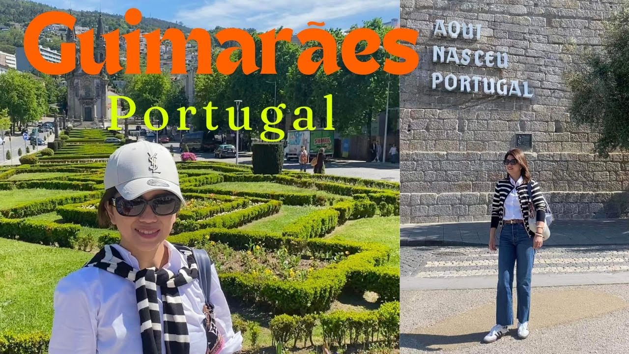 A day in Guimaraes, Portugal. Train trip from Porto. Visit Penha Sanctuary. Best bits.