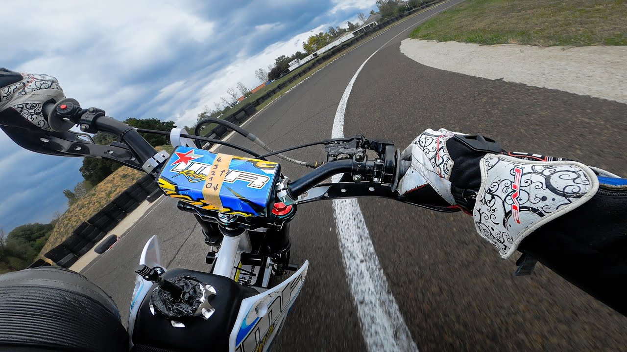 Egy kör pitbikeon | BSSW Visonta