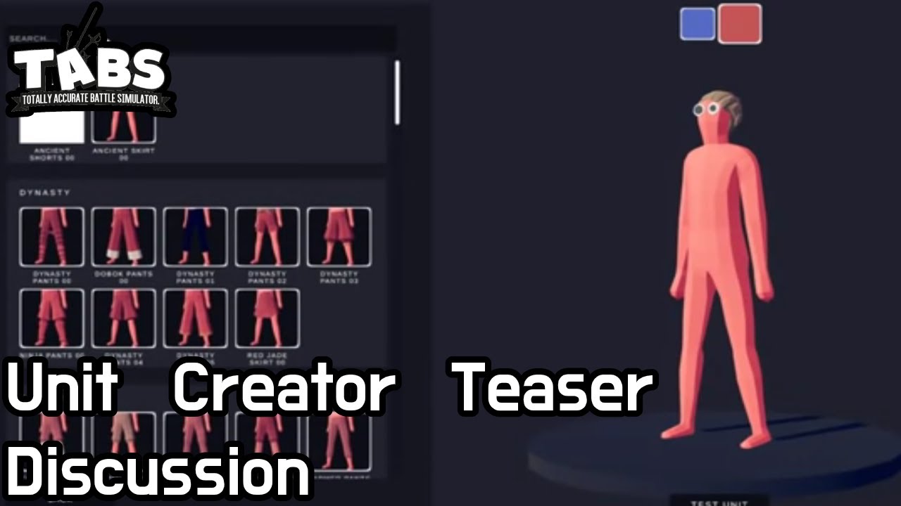 New Unit Creator Teaser | Totally Accurate Battle Simulator