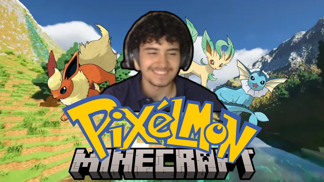 MINECRAFT: Pixelmon | Melhor mod de POKEMON #1