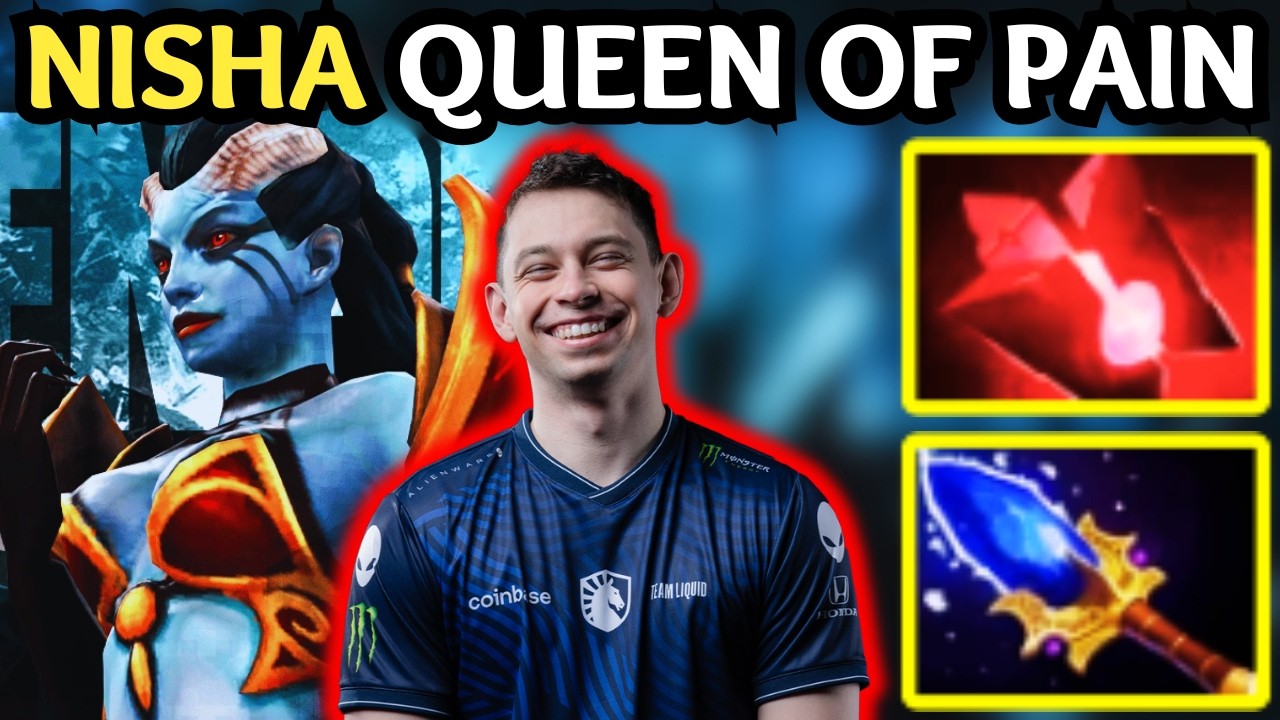 🔥 Nisha QUEEN OF PAIN Mid META &mdash; Instant Kill Combo 🔥 Dota 2 Mid