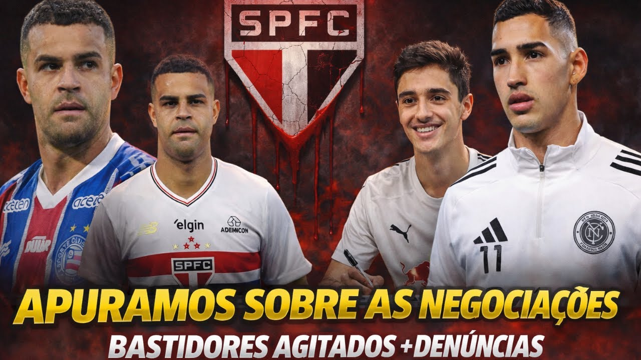 EXCLUSIVO: MERCADO DA BOLA COM PROPOSTAS - RODRIGUINHO SE DESPEDE - SPFC ENVIA PROPOSTAS POR MEIAS