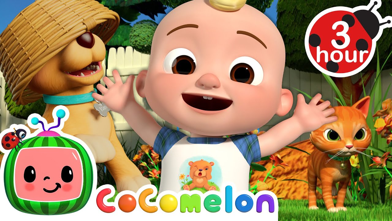 Outdoor Fun with Furry Friends! | CoComelon | Nursery Rhymes & Kids Songs | Moonbug Kids