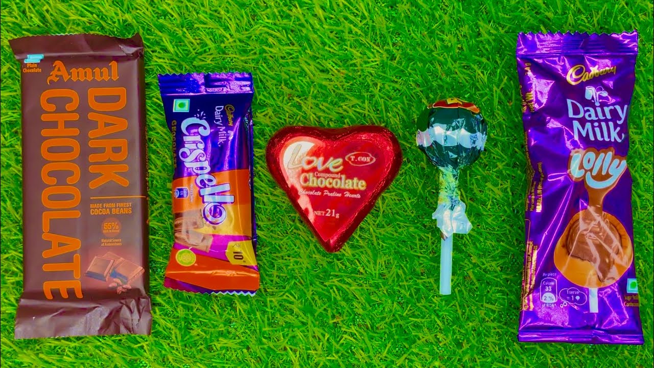 Asmr Candy & Chocolate Satisfying Video Unboxing GIANT Sweets Lollipop and Chocolate Cutting Asmr.