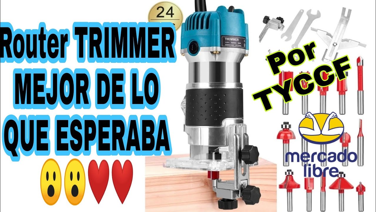 MINI ROUTER TRYMMER 800W  (POR TYCCF) ML