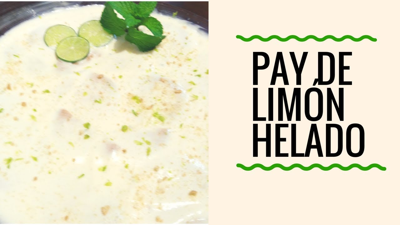 Pay helado de lim&oacute;n